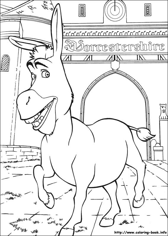 Shrek the Third coloring picture